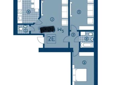 Квартира на вул. Миколи Амосова, 4-А в Києві, ID 243207, фото №16