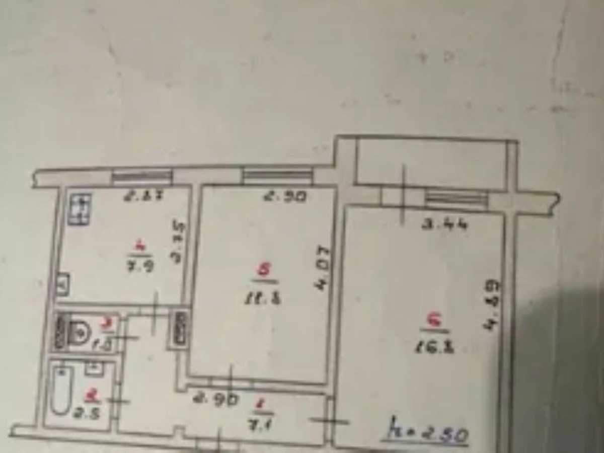 Квартира на Львівське шосе, 53/2 в Хмельницькому, ID 393746, фото №9