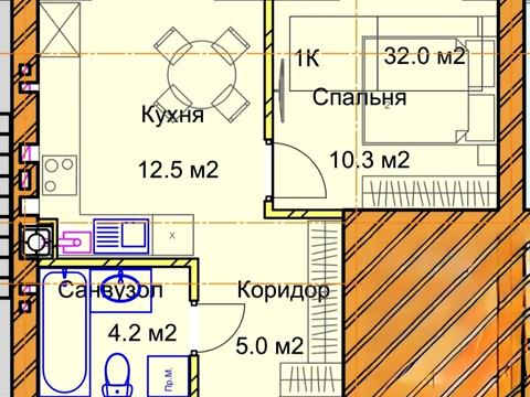 Квартира на вул. Масив Чарівний, 1 в Рівному, ID 186186, фото №3