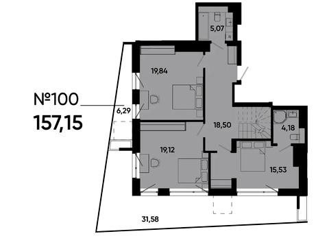 Квартира на вул. Джона Леннона в Львові, ID 185305, фото №6