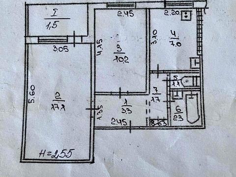 Квартира на вул. Електрозаводська, 28 в Кривому Розі, ID 171288, фото №20