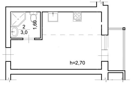 Квартира на вул. Пшенична, 51 в Києві, ID 274374, фото №15