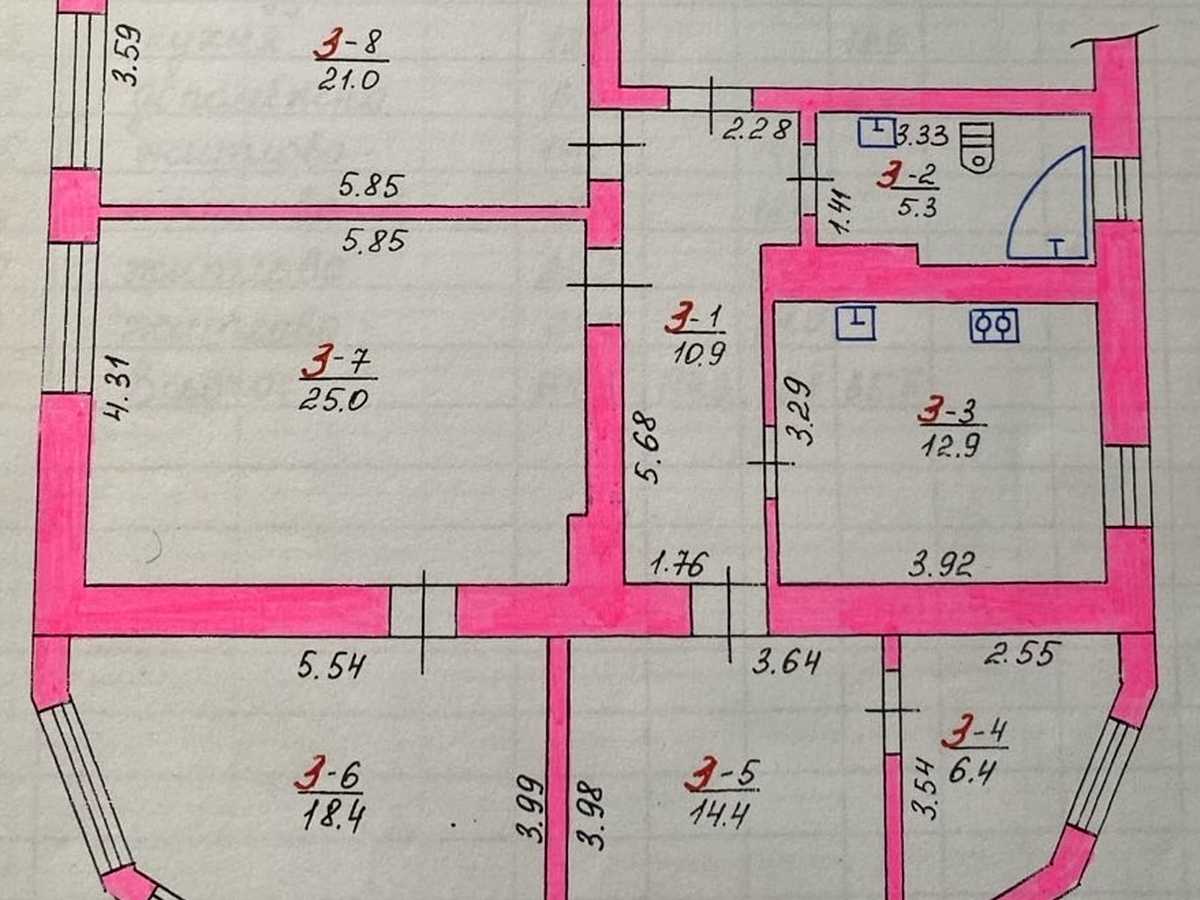 Квартира на вул. Ялинкова, 23 в Києві, ID 309625, фото №16