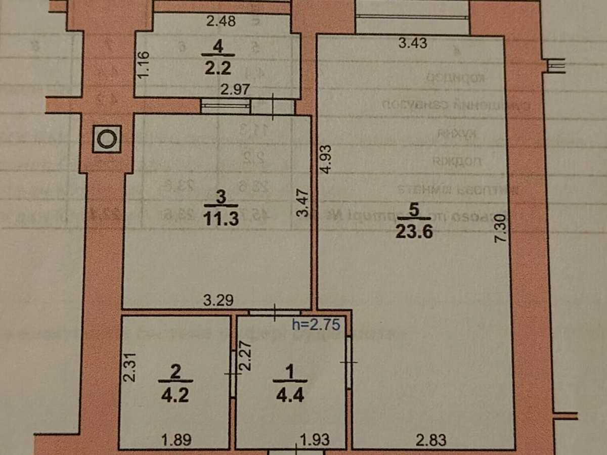 Квартира на вул. Лісогринівецька, 34В в Хмельницькому, ID 393356, фото №13