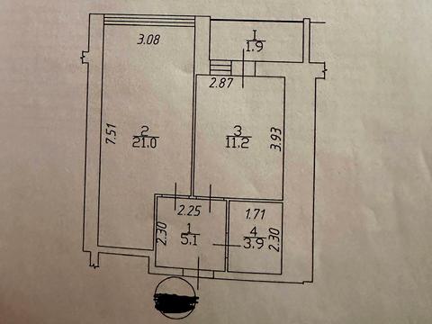 Квартира на вул. Багряного, 43 в Чернігові, ID 222983, фото №13