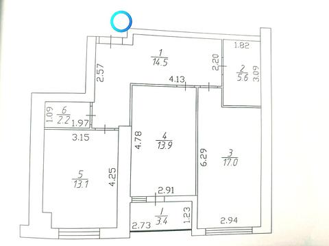 Квартира на вул. Рапопорта, 41 в Чернігові, ID 244781, фото №28