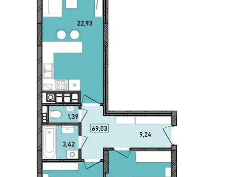 Квартира на вул. Клепарівська, 15 в Львові, ID 265009, фото №17
