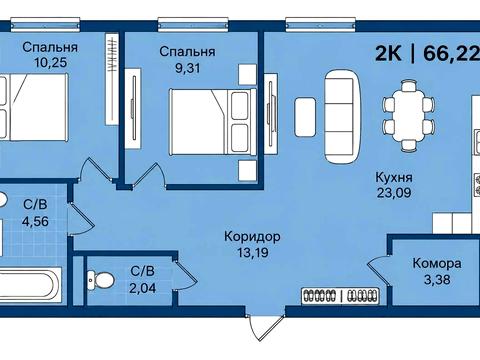 Квартира на вул. Гетьмана Мазепи, 4 в Івано-Франківську, ID 190371, фото №10