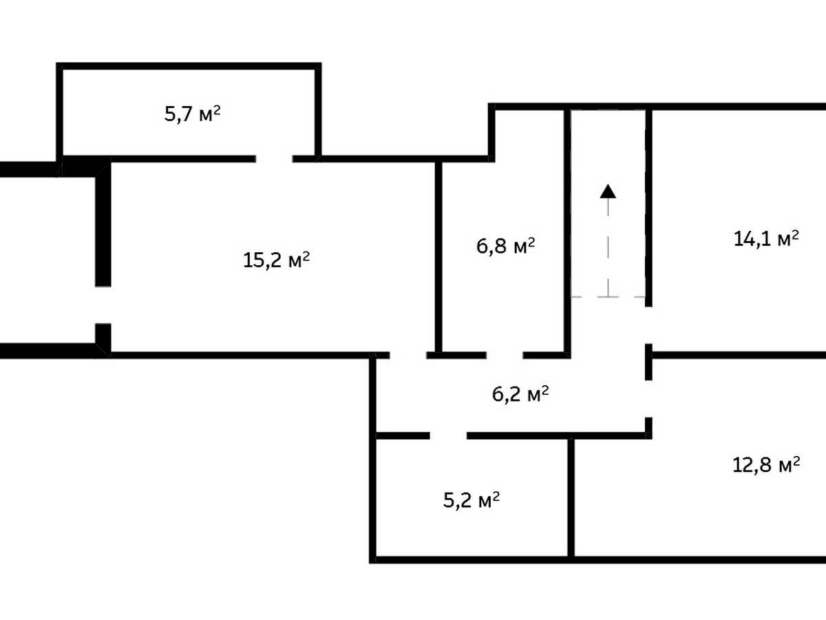 Квартира на вул. Регенераторна, 4 к4 в Києві, ID 391209, фото №24
