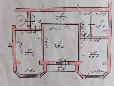 Квартира на вул. Гущанська, 44 в Луцьку, ID 228420, фото №13
