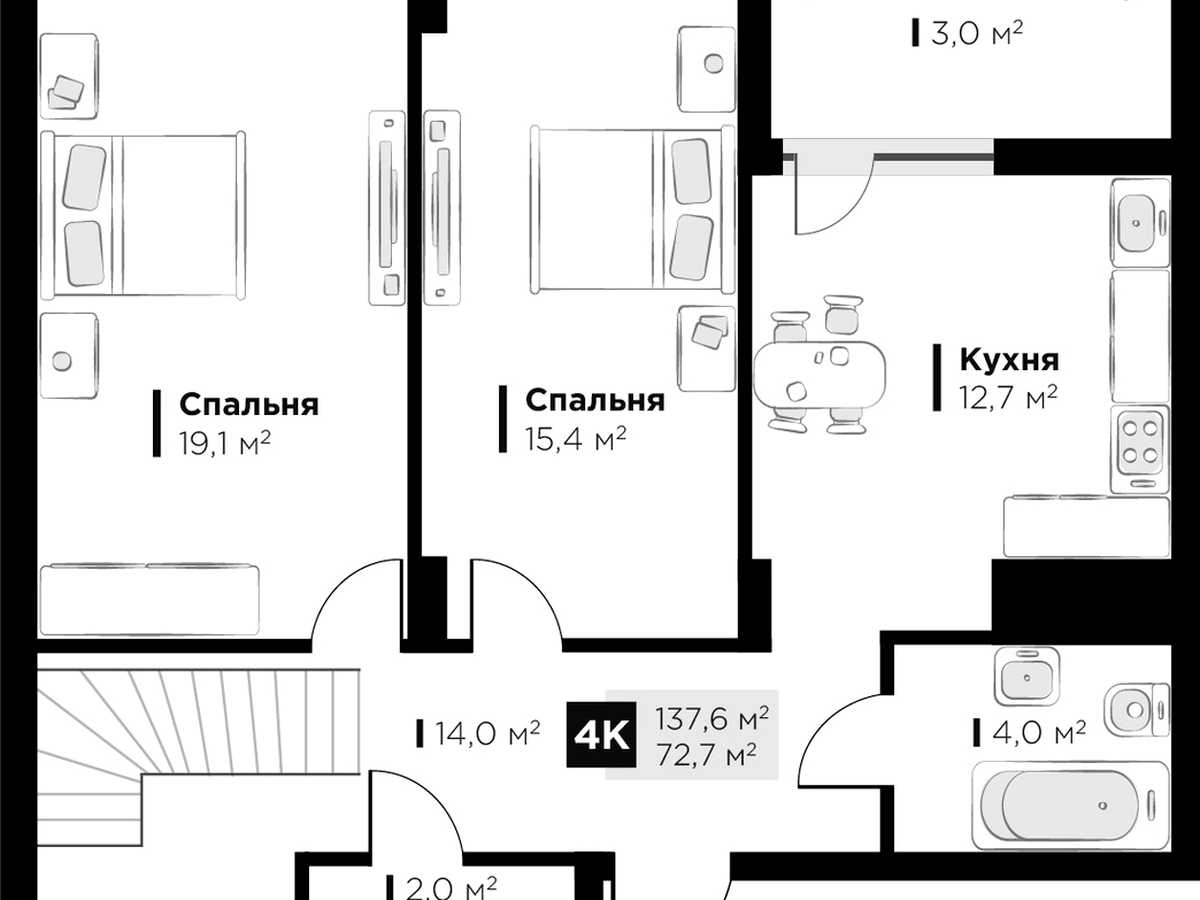 Квартира на вул. Червоної Калини, 8 в Львові, ID 305789, фото №12