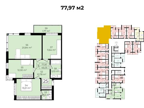 Квартира на вул. Загорська, 184 в Ужгороді, ID 261813, фото №11