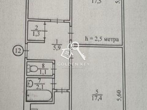 Квартира на просп. 200-річчя Кривого Рогу, 8 в Кривому Розі, ID 208000, фото №24