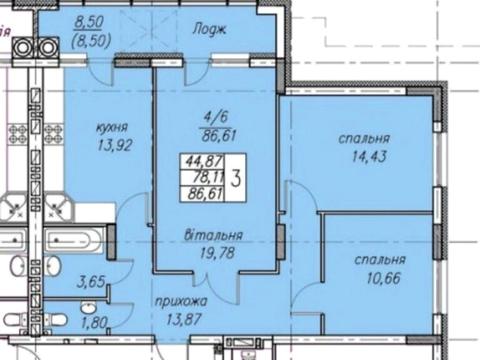 Квартира на вул. Чумацька, 2 в Тернополі, ID 227441, фото №15
