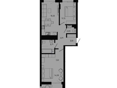 Квартира на вул. Малоголосківська, 12 в Львові, ID 210687, фото №9