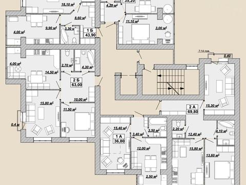 Квартира на вул. Макогона, 33 в Івано-Франківську, ID 179900, фото №1