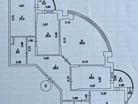 Квартира на вул. Старонаводницька, 13 в Києві, ID 211532, фото №37