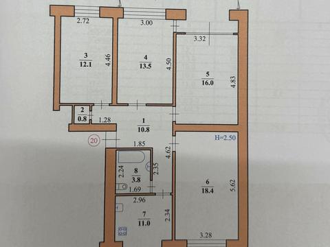 Квартира на вул. Товстюка, 2 в Чернівцях, ID 224091, фото №13