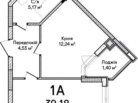 Квартира на вул. Ольги Кобилянської вул. , 1-В/27 в Києві, ID 234809, фото №13