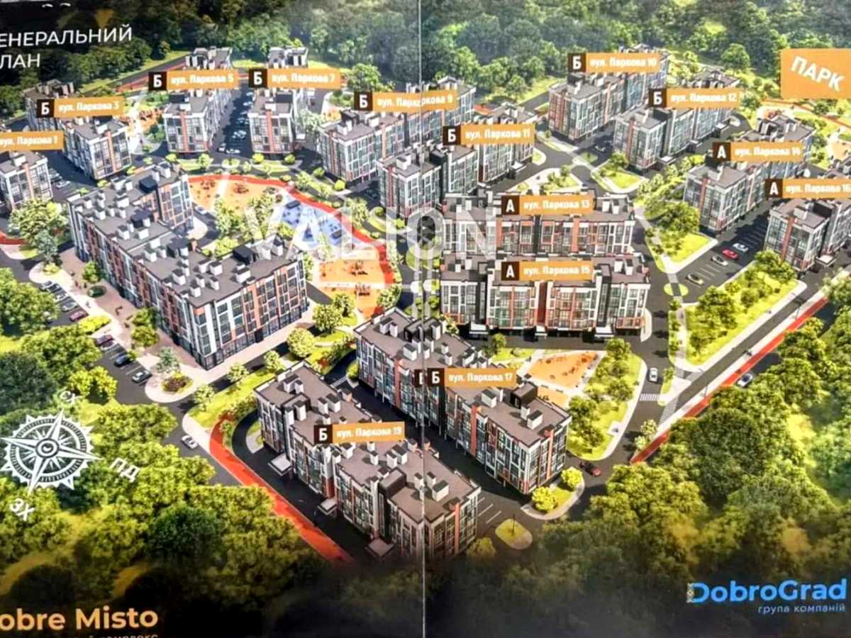 Квартира на вул. Паркова, 14 в Києві, ID 309875, фото №1
