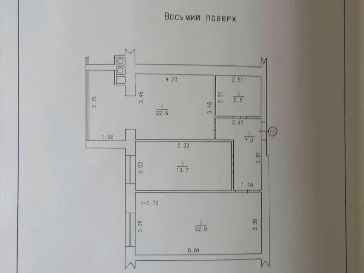 Квартира на вул. Гетьманська в Хмельницькому, ID 393393, фото №12