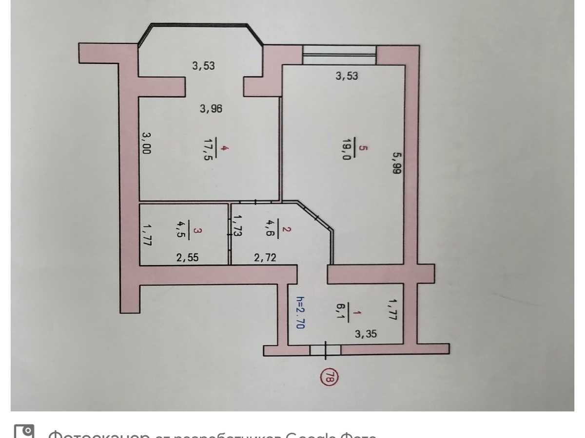 Квартира на вул. Молодіжна, 2/1Д в Хмельницькому, ID 393391, фото №39