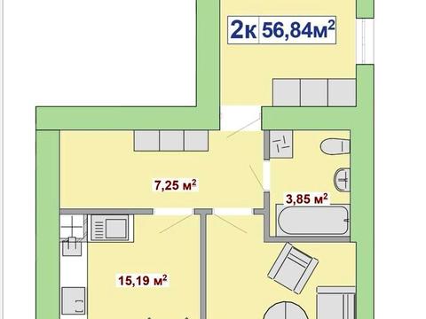 Квартира на вул. Чорновола в Івано-Франківську, ID 245727, фото №2