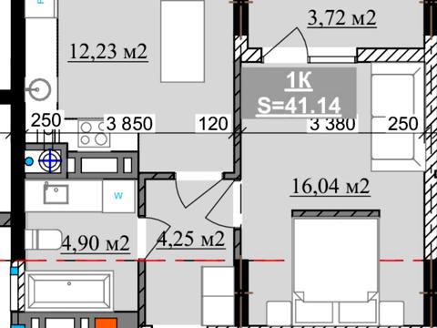 Квартира на вул. Приозерна, 2 в Івано-Франківську, ID 200726, фото №15