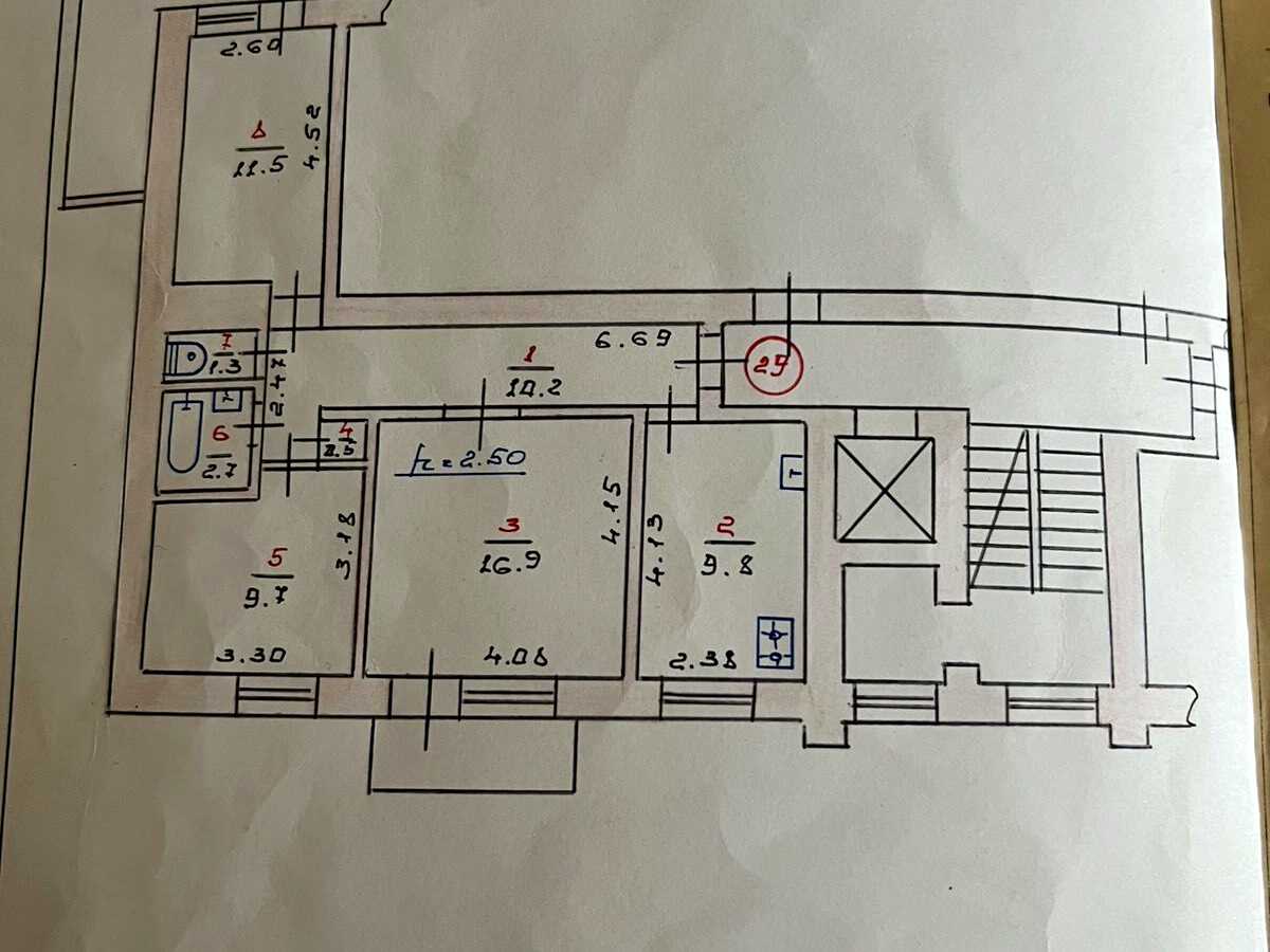Квартира на Львівське шосе, 18/2а в Хмельницькому, ID 393359, фото №9