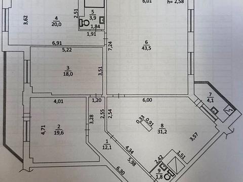 Квартира на вул. Микільсько-Слобідська, 4-Г в Києві, ID 173826, фото №23