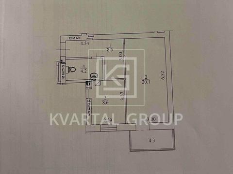 Квартира на вул. Бориса Гмирі, 7 в Києві, ID 245193, фото №18