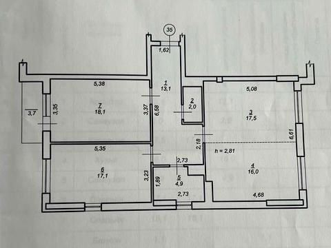 Квартира на вул. Євгена Коновальця, 37-А в Івано-Франківську, ID 177269, фото №9