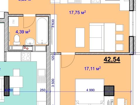 Квартира на вул. Юліана Целевича в Івано-Франківську, ID 250305, фото №2