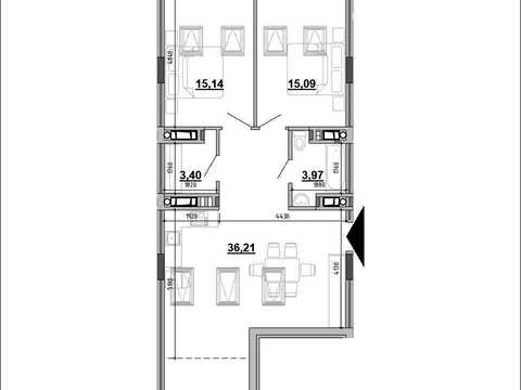 Квартира на вул. Богдана Хмельницького вул., ) в Львові, ID 290832, фото №6
