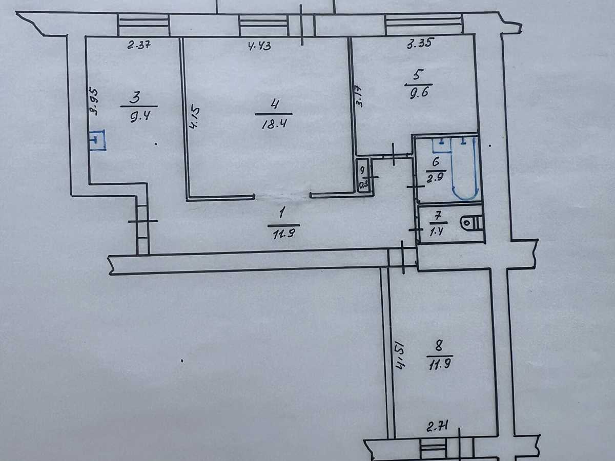 Квартира на бул. Незалежності, 12 в Києві, ID 309663, фото №17
