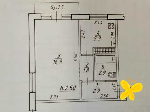 Квартира на вул. Охтирська, 24 в Сумах, ID 293422, фото №11