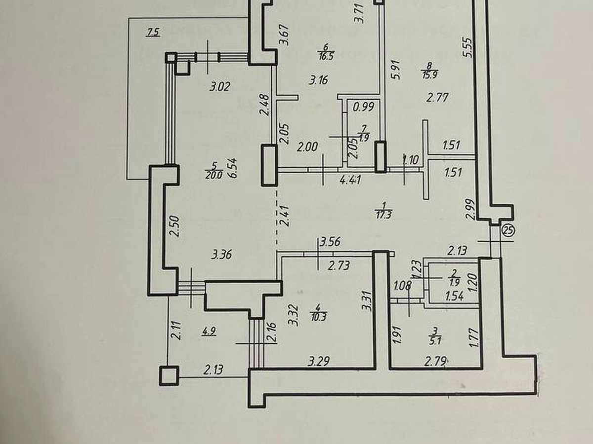 Квартира на вул. Тараса Шевченка, 113 в Івано-Франківську, ID 305809, фото №41