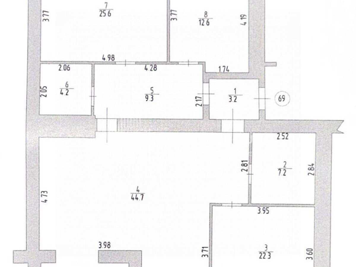 Квартира на шосе Львівське, 53 в Хмельницькому, ID 393079, фото №49