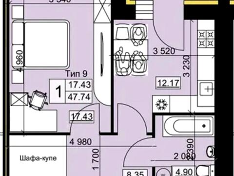 Квартира на вул. Тимофіївська, 4 в Вінниці, ID 219221, фото №7