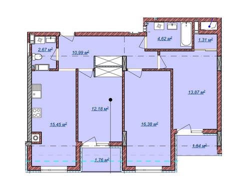 Квартира на вул. Бузкова, 6 в Львові, ID 210684, фото №15