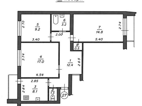 Квартира на вул. Соломії Крушельницької, 75 в Рівному, ID 217208, фото №18