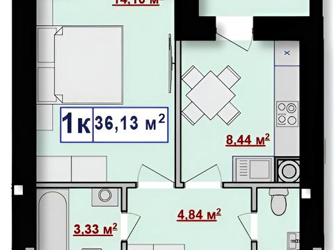 Квартира на вул. набережна Василя Стефаника в Івано-Франківську, ID 175896, фото №4