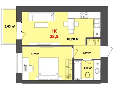 Квартира на вул. Дмитра Коцюбайла в Івано-Франківську, ID 173244, фото №8