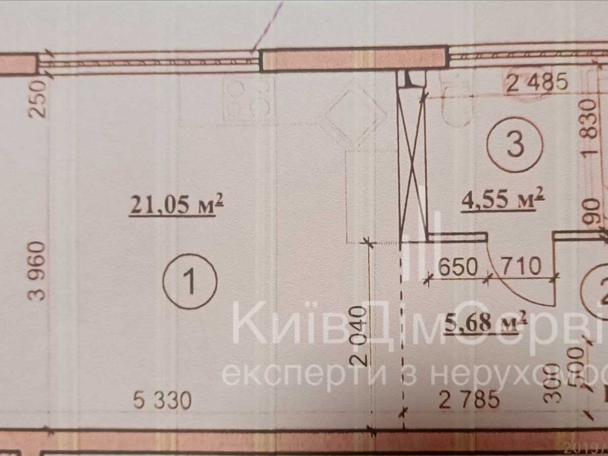 Квартира на вул. Кам'янська, 128 в Києві, ID 326502, фото №17