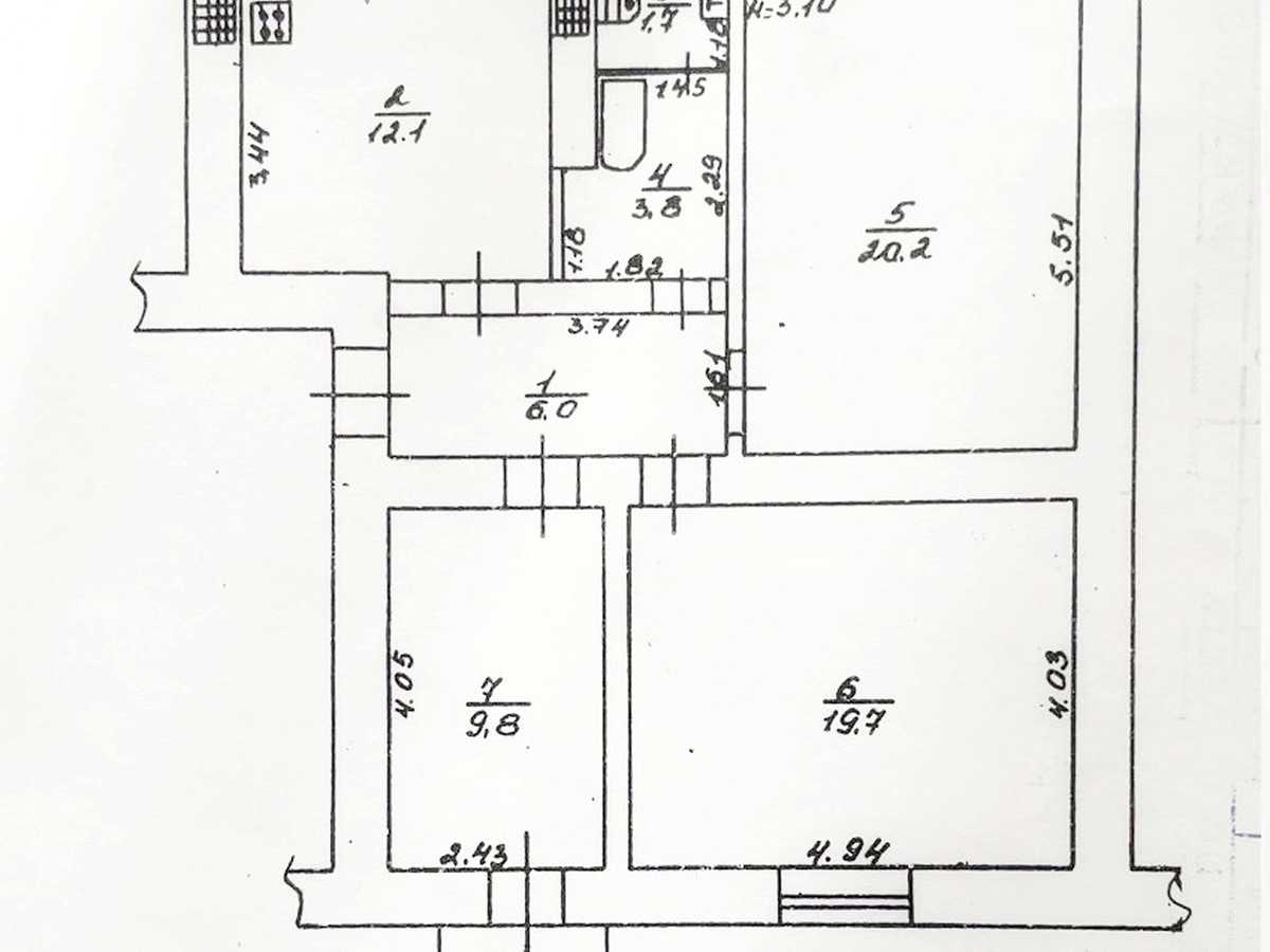 Квартира на бульв. Французький, 20а в Одесі, ID 389949, фото №12