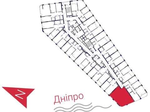 Квартира на вул. Дніпровська набережна, 15-Д в Київ, ID 207458, фото №3