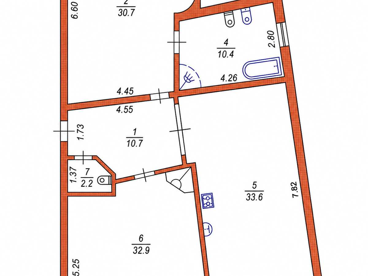 Квартира на вул. Суховоля, 9 в Львові, ID 309693, фото №15