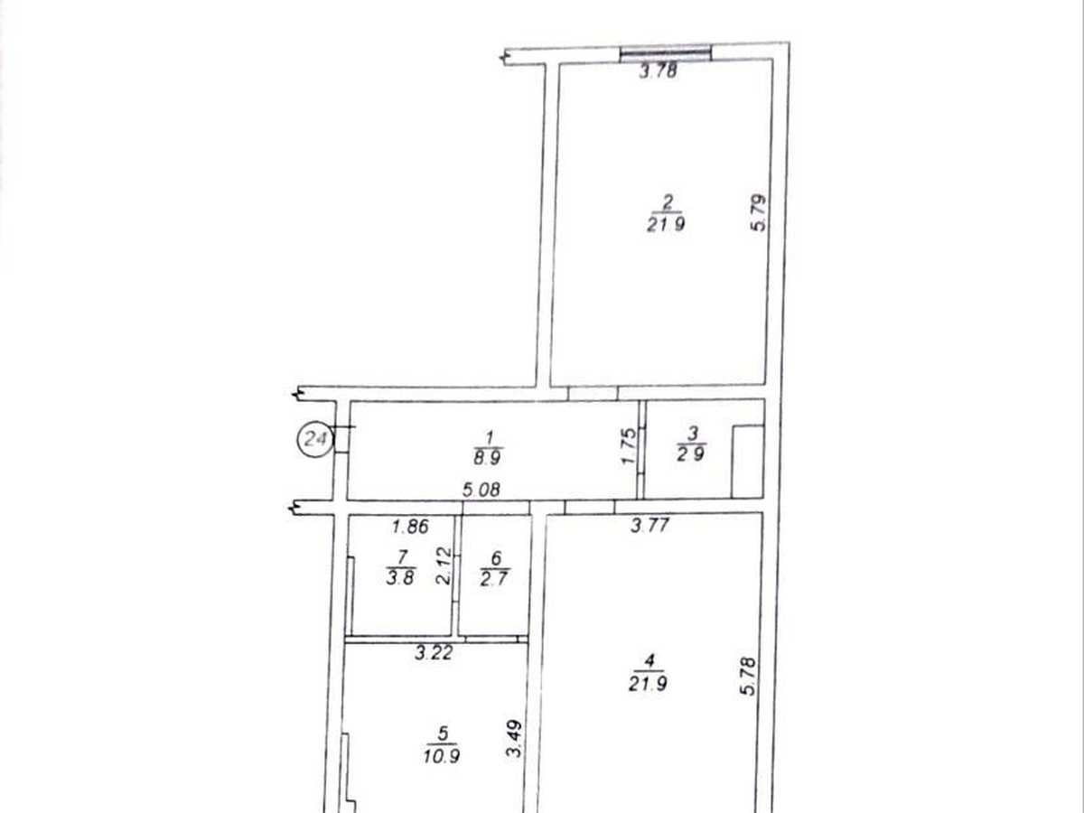 Квартира на вул. с. Святопетрівське, Володимирська, 29-З в Києві, ID 313192, фото №7