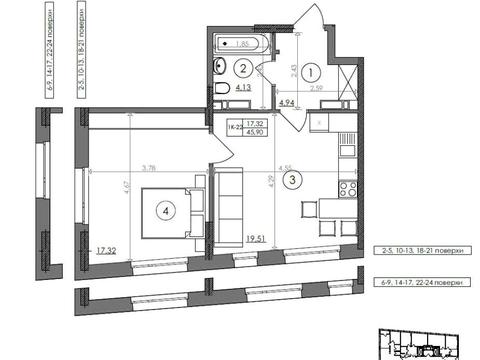 Квартира на шосе Столичне, 5А в Київ, ID 207115, фото №4
