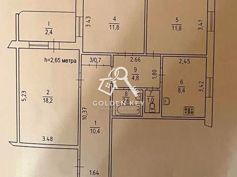 Квартира на вул. Миколи Світальського, 20 в Кривому Розі, ID 162742, фото №24